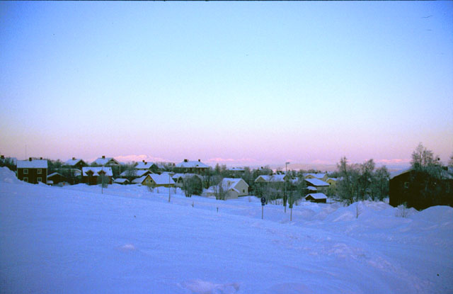 Kiruna, Sweden, Mar 1999