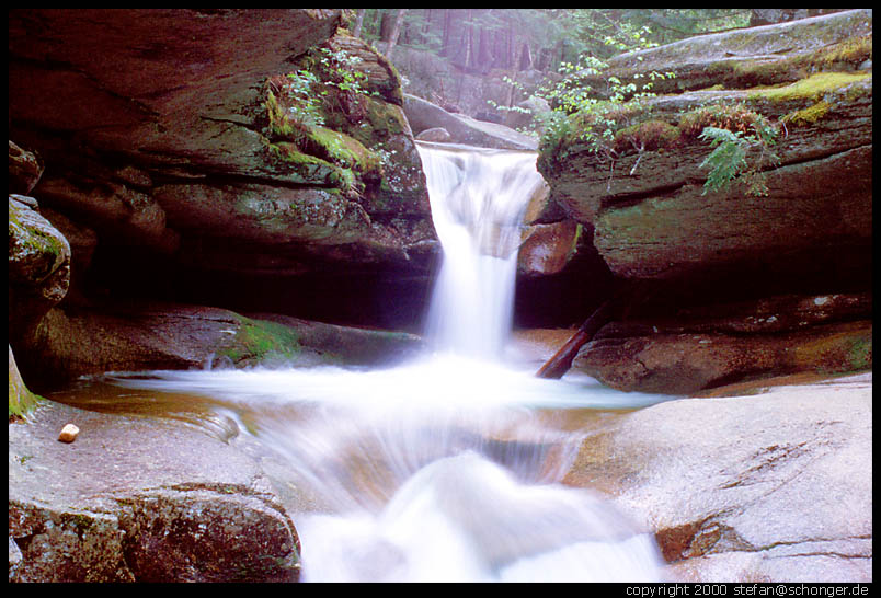 Waterfall, New Hampshire, May 2000