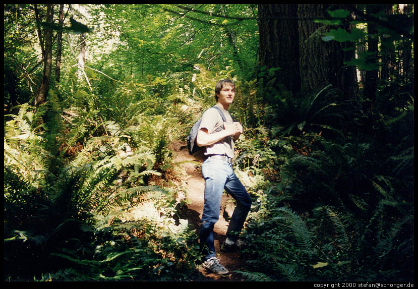 Andreas. Olympic National Park, August 2000