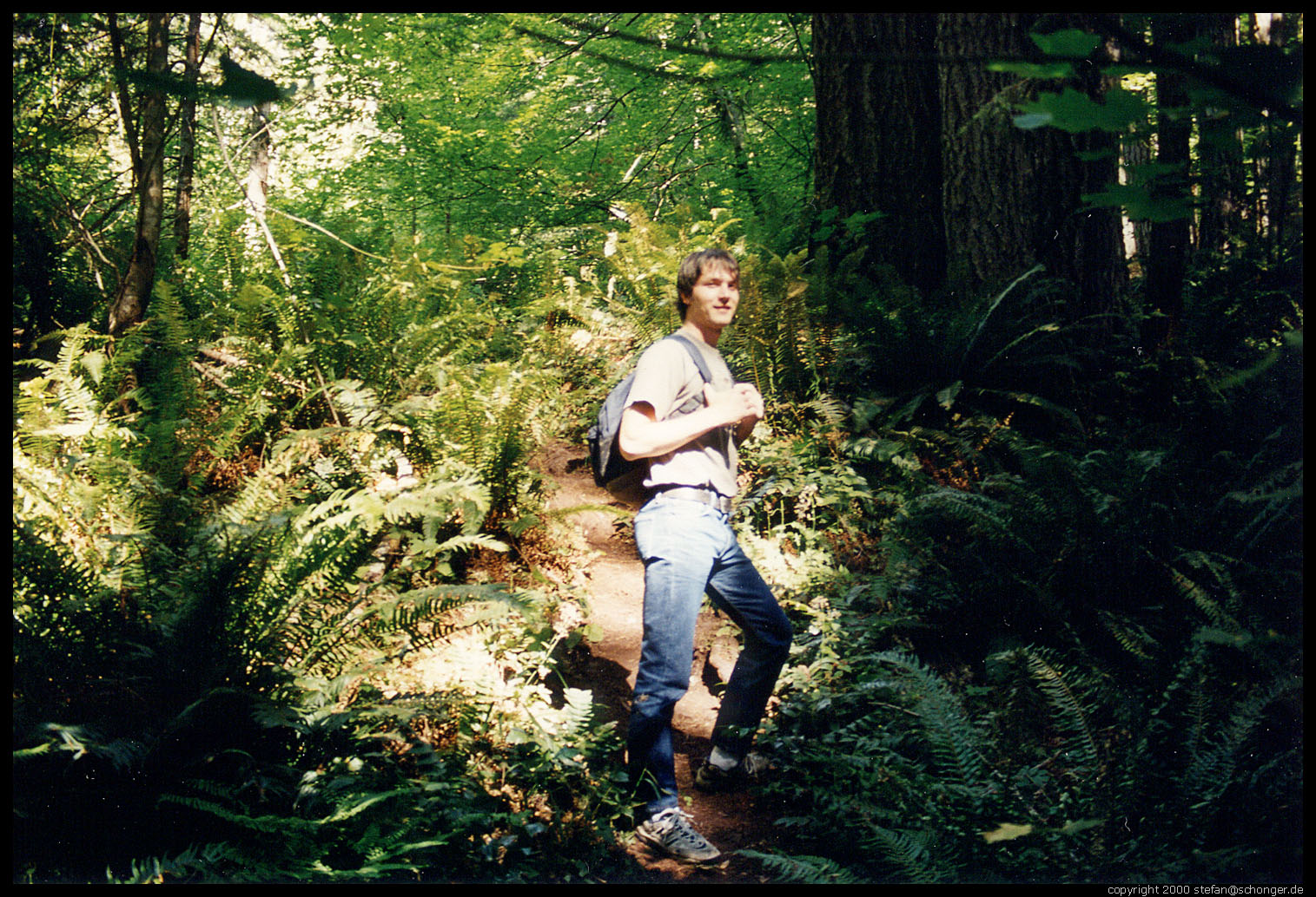 Andreas. Olympic National Park, August 2000