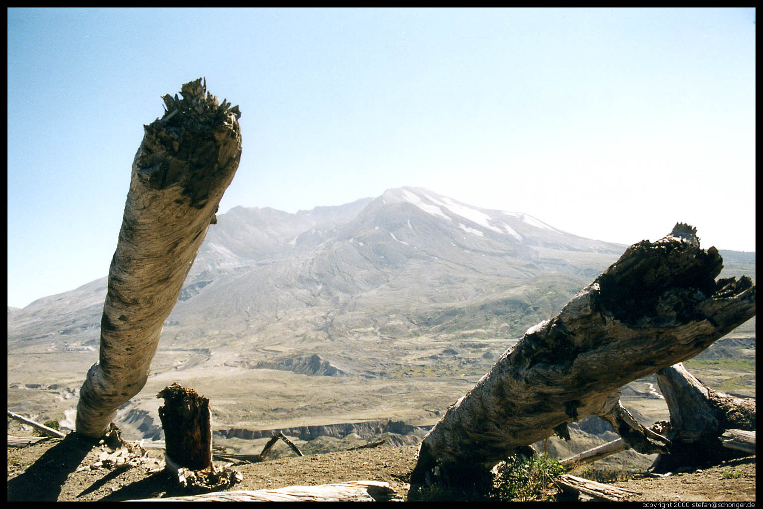 Mount St Helens. WA, August 2000