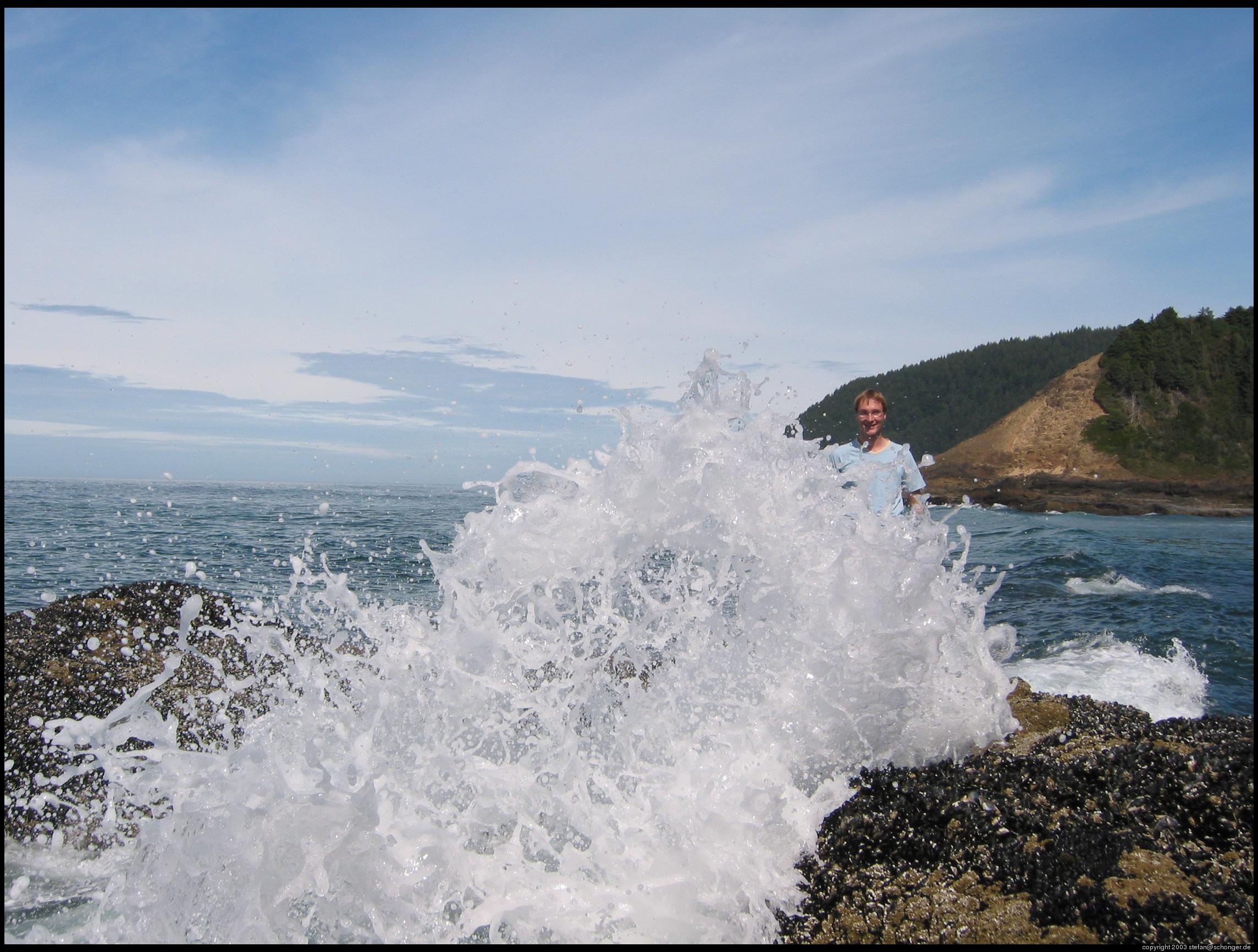 Wave, Oregon coast
