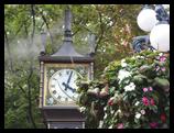 Steam clock in Gastown, Vancouver, BC