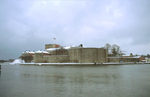 The small island Waxholmen near Stockholm, Mar 1999