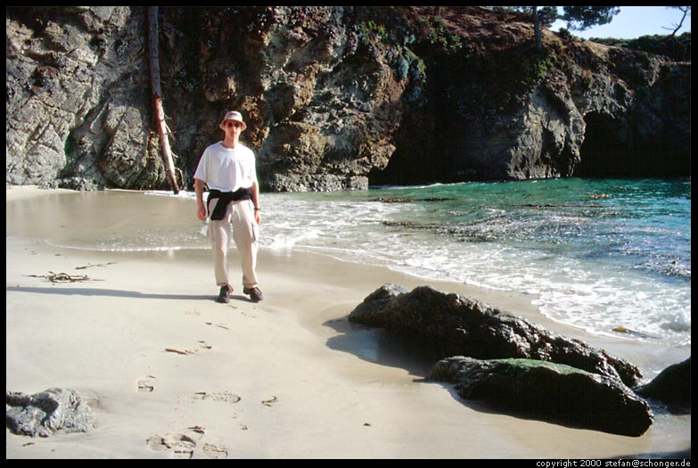 Chinese Cove. Point Lobos, CA, August 2000
