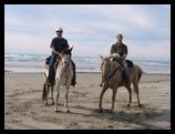 Riding on the beach, Oregon dunes near Florence, OR