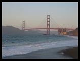 Baker Beach and Golden Gate Bridge